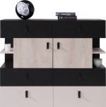 Meblar Komoda PLANET PL8 Farba: Biela