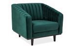 Signal Kreslo ASPREY Velvet 1 Farba: Curry / Bluvel 68