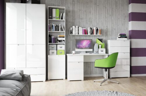 Szynaka Komoda SELENE 4 | biela Szynaka Komoda SELENE 4 | biela