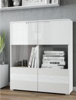 Szynaka Vitrína SELENE 27 | biela