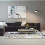 Tempo Kondela Koberec MARION typ 1 80x200 | sivá/žltá – Obrázok 2