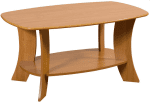 ARTBm Konferenčný stolík VENUS 3/D Farba: Jelša