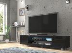 ARTBm TV stolík KATE RTV 189 Prevedenie: TV stolík s LED 90 cm silicon jednofarebné modré – Obrázok 2