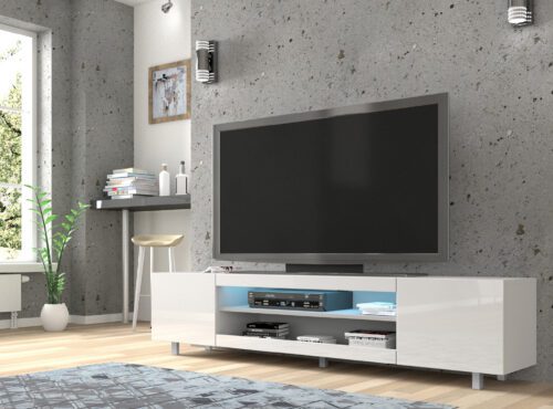 ARTBm TV stolík KATE RTV 189 Prevedenie: TV stolík s LED 90 cm silicon jednofarebné modré ARTBm TV stolík KATE RTV 189 Prevedenie: TV stolík s LED 90 cm silicon jednofarebné modré