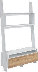 ARTBm TV stolík RACK|  09 Farba: Biela / čierny lesk – Obrázok 2