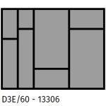 ArtExt Príborník Hettich do skrinky D3A/60