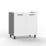 Artstolk Kuchynská linka PAULA | biela 1