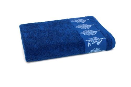 Bavlnený uterák Terra 50x90 cm tmavomodrý Bavlnený uterák Terra 50x90 cm tmavomodrý