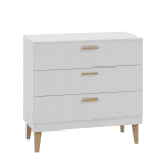 Detská komoda Kubi 100 cm biela