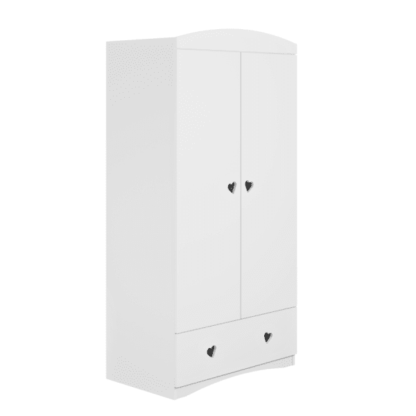 Detská skriňa Julia 90 cm biela