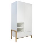 Detská skriňa Victor 100 cm biela