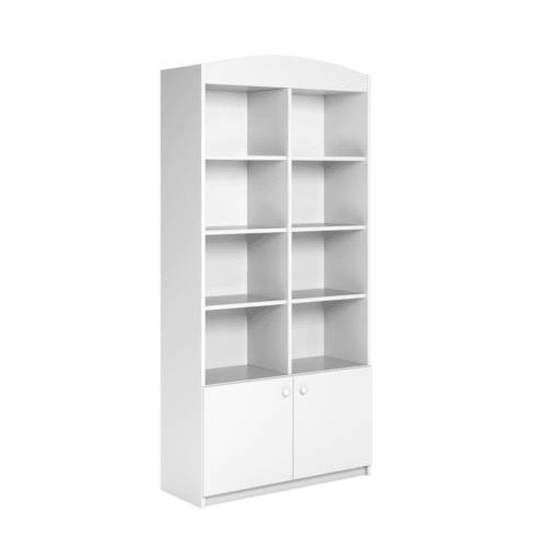 Detský dvojitý regál Babydreams 90 cm biely Detský dvojitý regál Babydreams 90 cm biely