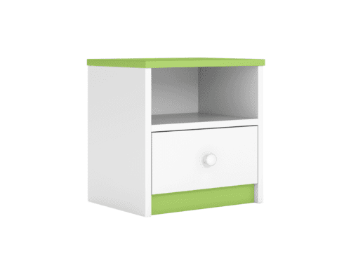 Detský nočný stolík Babydreams 40 cm zelený Detský nočný stolík Babydreams 40 cm zelený