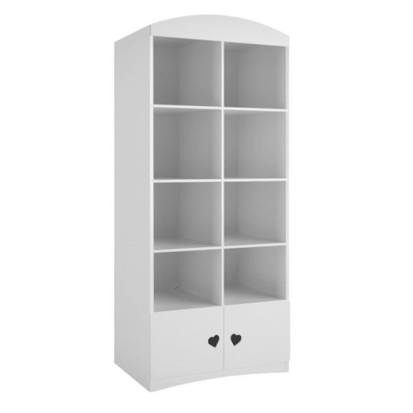 Detský regál Julia 90 cm biely