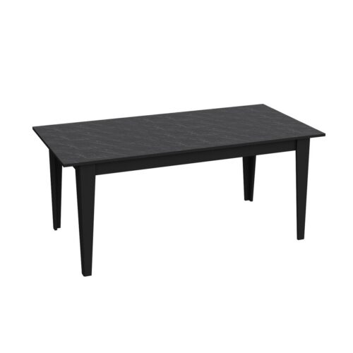 Jedálenský stôl POLKA 180 cm čierny Jedálenský stôl POLKA 180 cm čierny