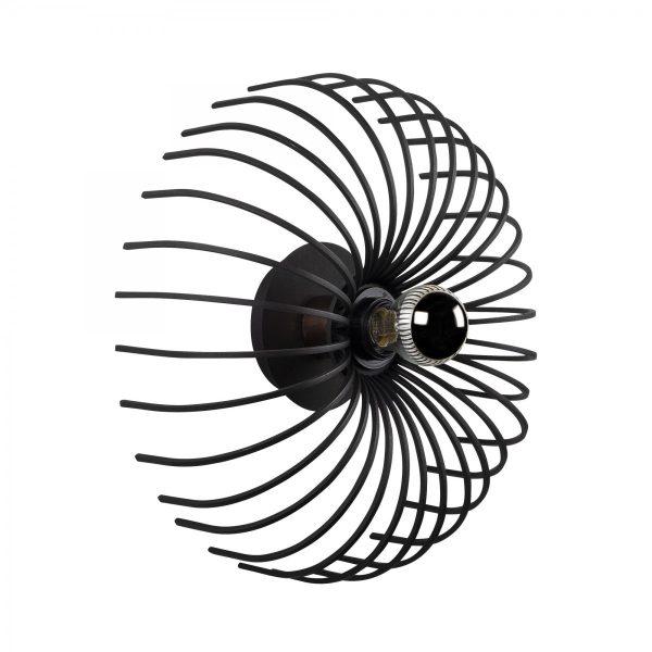 Nástenná lampa Aspendos I čierna