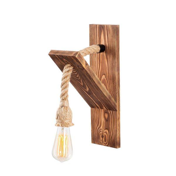 Nástenná lampa Erebos II jedľa