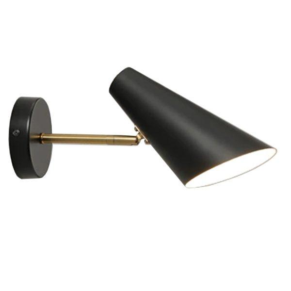 Nástenná lampa KINKIET STYLE XII čierna