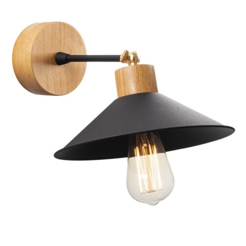 Nástenná lampa Manavgat I čierna Nástenná lampa Manavgat I čierna