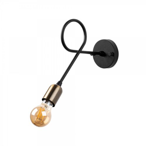 Nástenná lampa Viraj čierna Nástenná lampa Viraj čierna