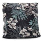 Obliečka na vankúš NATURE WZ 04 - 40 x 40 cm - čierna