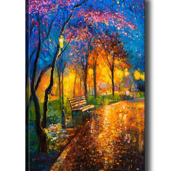 Obraz COLORFUL ALLEY 70 x 100 cm