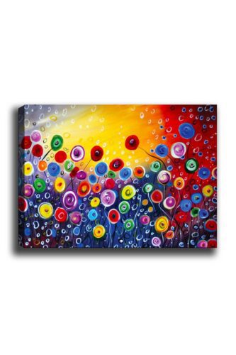 Obraz na plátne Abstraction field 50x70 cm Obraz na plátne Abstraction field 50x70 cm