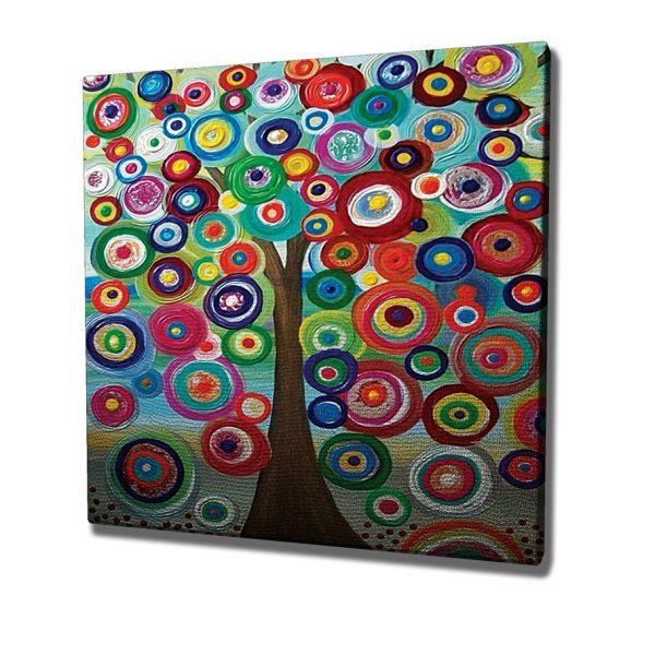 Obraz na plátne Wild tree KC264 45x45 cm