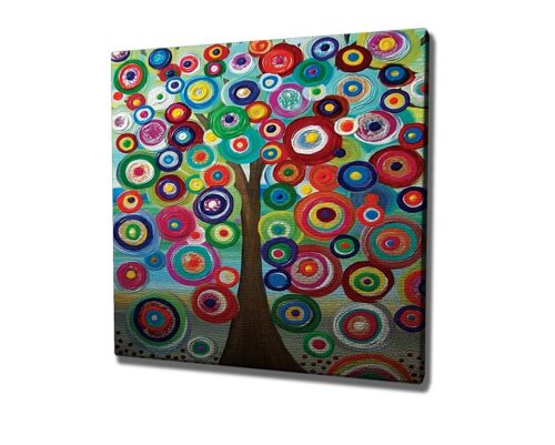 Obraz na plátne Wild tree KC264 45x45 cm Obraz na plátne Wild tree KC264 45x45 cm