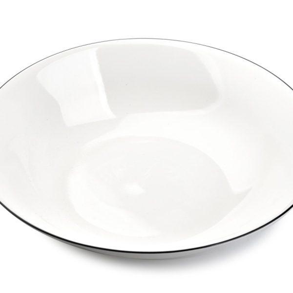 Porcelánová misa SIMPLE biela