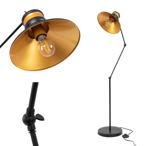 Stojacia lampa Asti čierna Stojacia lampa Asti čierna