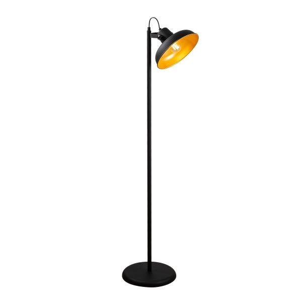 Stojacia lampa Lik III 145 cm čierna