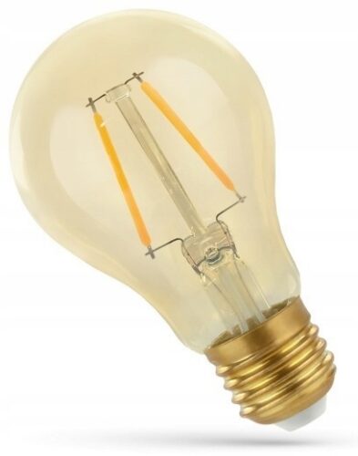 LED žárovka Edison E-27 230V 2W LED teplá bílá