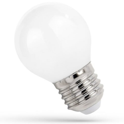 LED žárovka KOULE 1W E27 COG MILKY teplá bílá LED žárovka KOULE 1W E27 COG MILKY teplá bílá