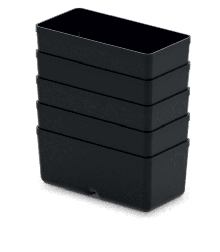 Sada úložných boxů 5 ks UNITEX 11 x 5 Sada úložných boxů 5 ks UNITEX 11 x 5