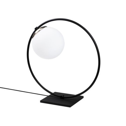 Stolová lampa Dolunay čierna/biela Stolová lampa Dolunay čierna/biela