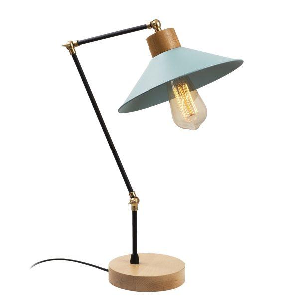 Stolová lampa Manavgat II tyrkysová