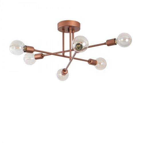 Stropné svietidlo Flower medené Stropné svietidlo Flower medené
