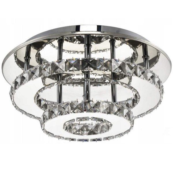 Stropné svietidlo Plafón LED APP412-C strieborné