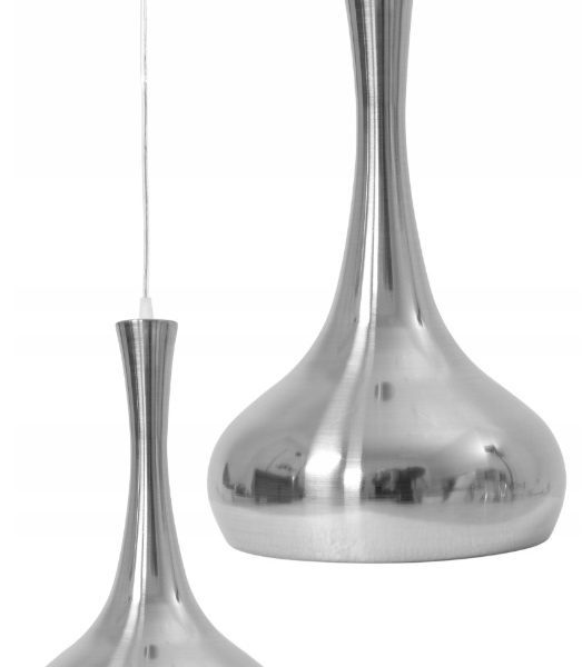 Stropné svietidlo TooLight Glass Satin strieborné