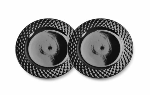 Súprava dezertných tanierov DIAMENT BLACK čierna Súprava dezertných tanierov DIAMENT BLACK čierna
