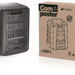 Záhradný Kompostér Compogreen 220L čierny