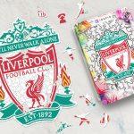 Puzzle v motíve futbalového tímu - Liverpool FC. Puzzle je skvelý spôsob trávenia voľného času pre deti