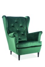 Signal Kreslo LADY Velvet Farba: Curry / Bluvel 68
