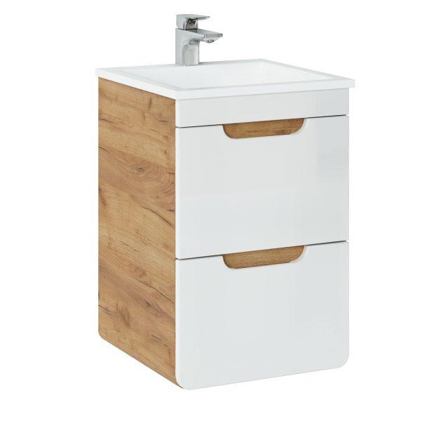 ArtCom Keramické umývadlo SQUARE 42 CFP 9048 B/8023 | 40 cm