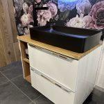 ArtCom Keramické umývadlo UM-6275 SLIM 2 |  čierna 60 cm