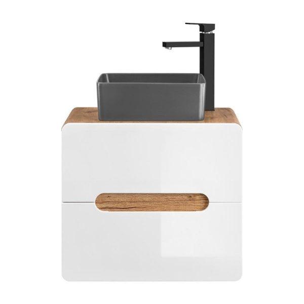 ArtCom Keramické umývadlo UM-6276 SLIM 1 | sivá 40 cm