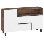 ArtCross Komoda LARS-02 |  2D2S Farba: Dub artisan / biela