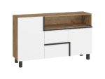 ArtCross Komoda LARS-02 |  2D2S Farba: craft tobaco/biela