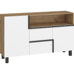 ArtCross Komoda LARS-02 |  2D2S Farba: craft tobaco/biela
